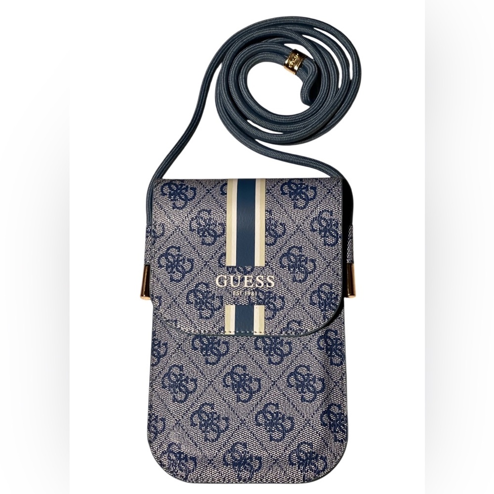 ladies stunning genuine Guess Wallet Universal Phone Bag With Strap   NWOT